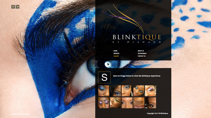 Screenshot 6 of the Blinktique Project