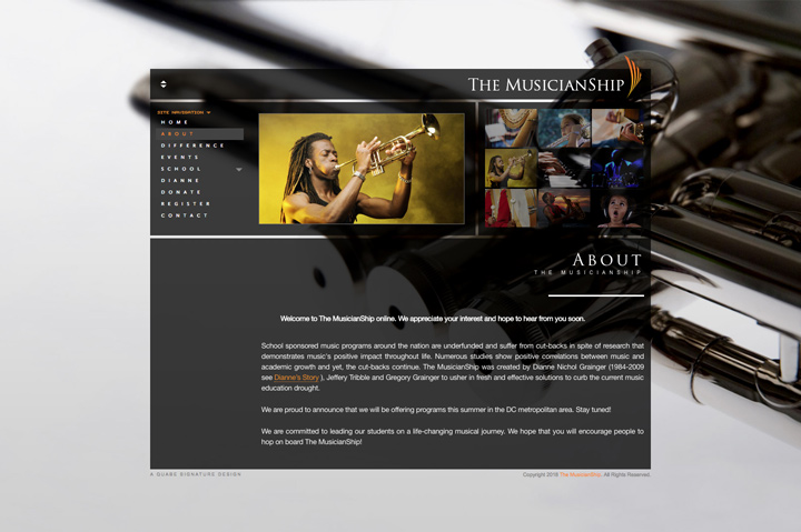 Screenshot 2 of the MusicianShip Project